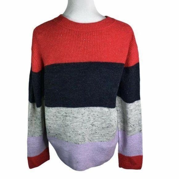 Court & Rowe Niles Colorblock Long Sleeve Sweater - Picture 8 of 12